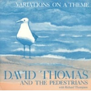 画像: DAVID THOMAS & THE PEDESTRIANS with RICHARD THOMPSON / VARIATION ON A THEME  【LP】 ドイツ盤 SIXTH INTERNATIONAL