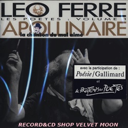 LEO FERRE / CHANTE APOLLINAIRE - LA CHANSON DU MAL AIME - 【CD】 新品 FRANCE  BARCLAY｜○FRENCH POPS・CHANSON☆フレンチポップス・シャンソン｜レコードu0026CDの通販ショップ VELVET MOON